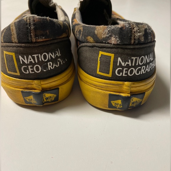 Slip-On VANS X National Geographic Photo Ark Joel Sartore WOMEN’S Shoes US 4.5 - Picture 3 of 4